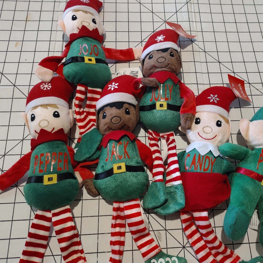 Pre named Christmas Elves